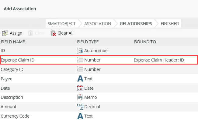 Completed SmartObject Association