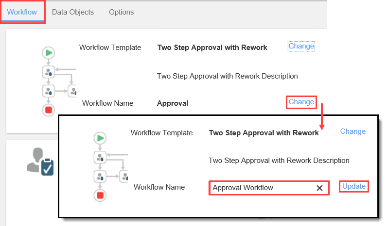 Change Workflow Name