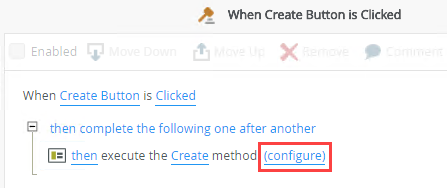 Edit Configure