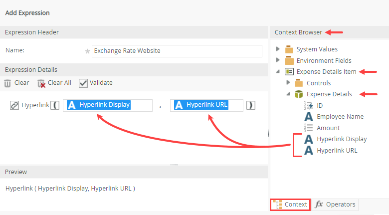 Add Parameter Values