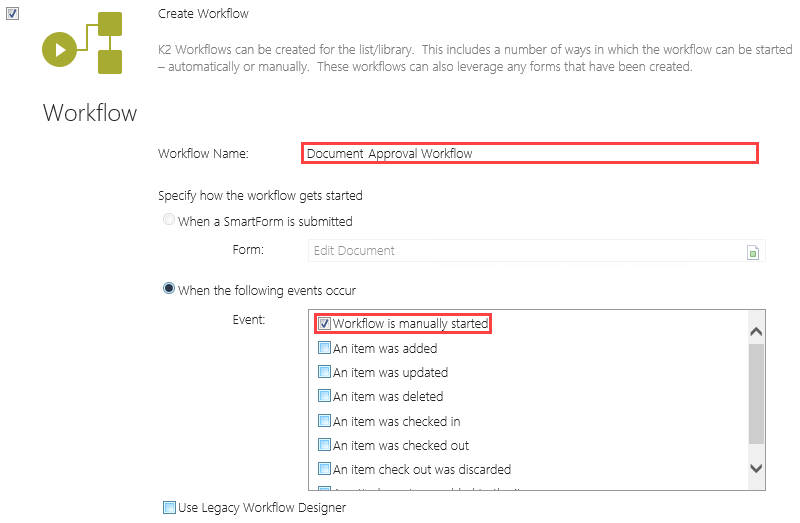 Workflow Component