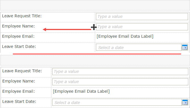 Change Column Widths