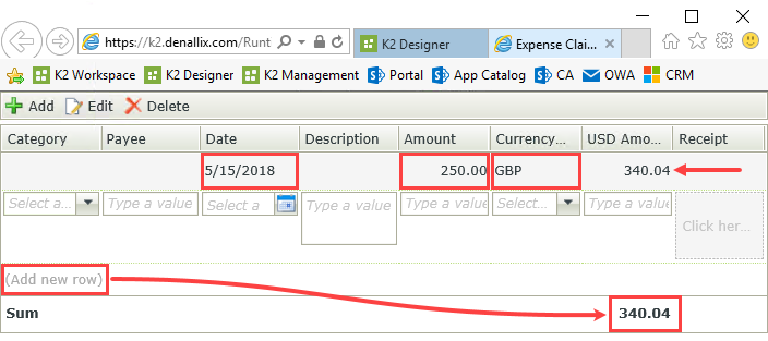 Amount Text Box Rule Fires