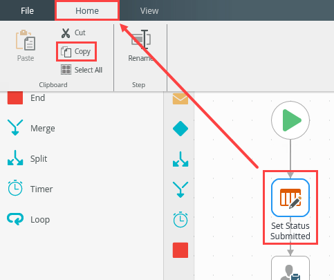 Copy Existing Step