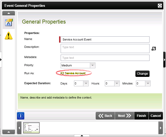 K2 Server Credentials