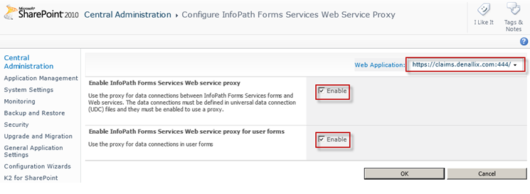 InfoPath Forms Services
