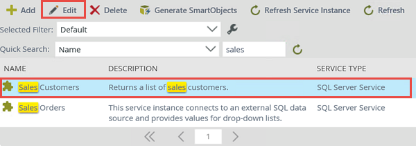 Managing SmartObjects in the K2 Management Site