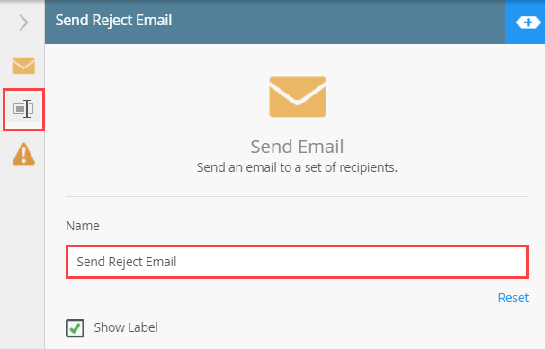 Rename a Send Email Step