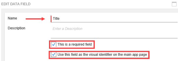 Assign Visual Identifier