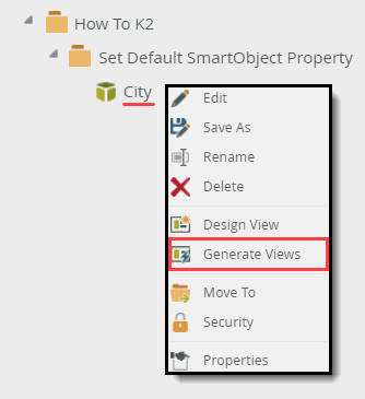 Generate Views