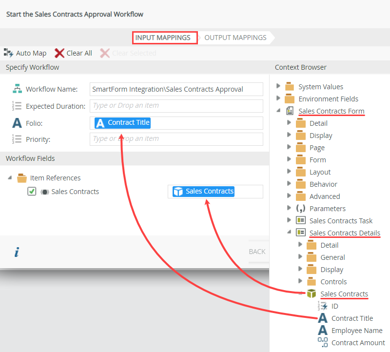 Configure Start Workflow