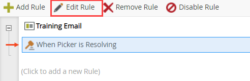 Configure Rule