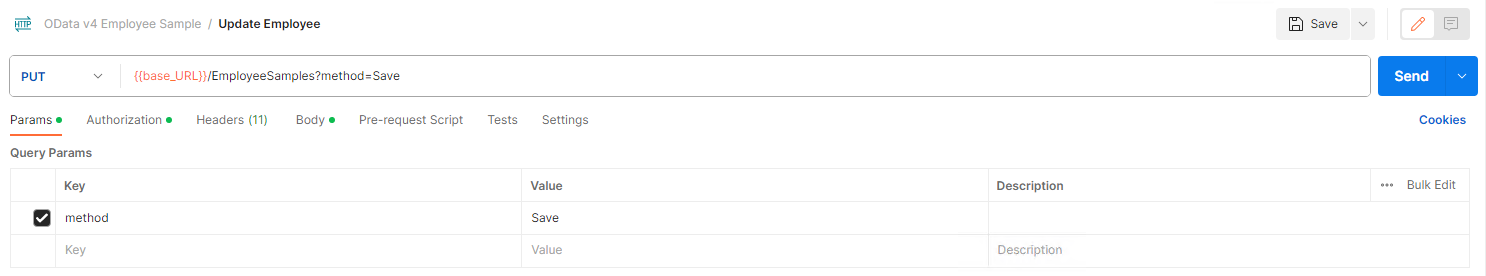 SmartObject OData API v4 endpoints