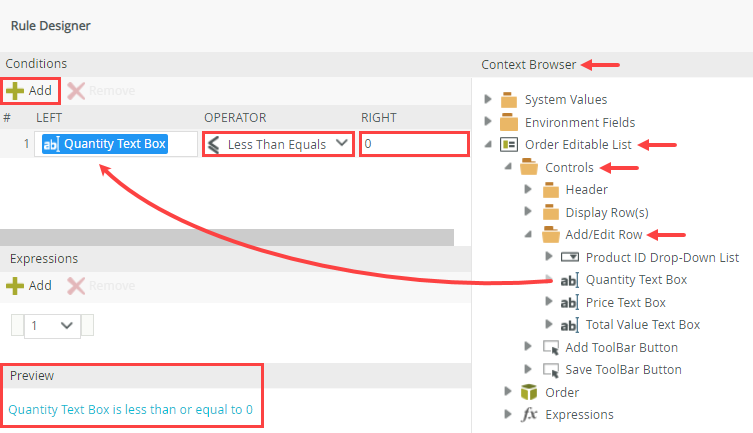 Product Drop-Down Value