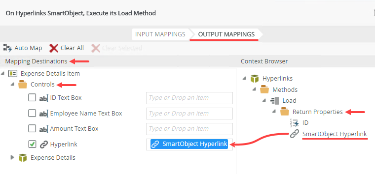 Output Mappings