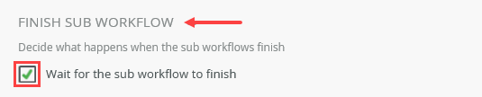 Wait For Sub Workflow