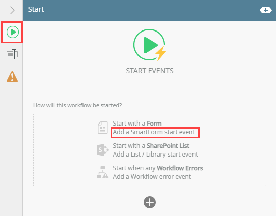 Add SmartForm Event