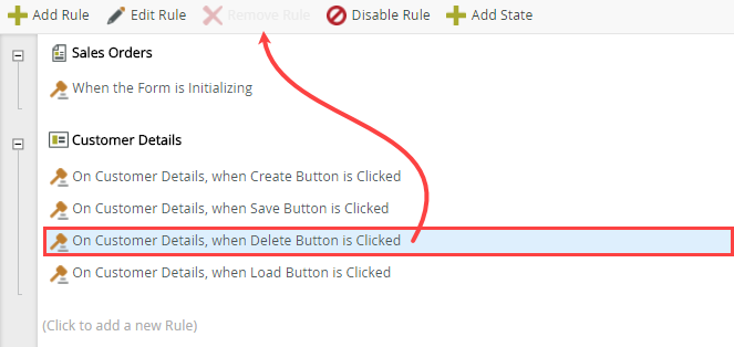 Inherited View Rules