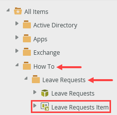 Leave Requests Category
