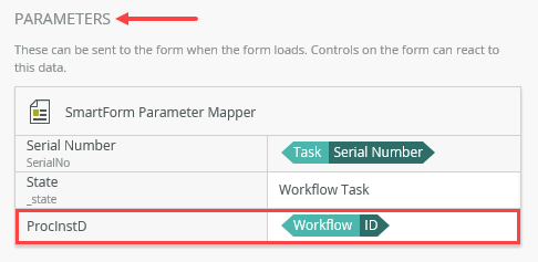 Map Workflow ID to Parameter