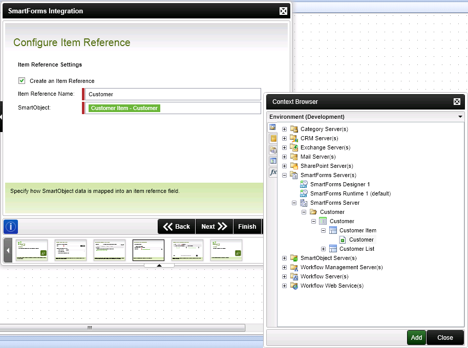 SmartForms Integration Wizard