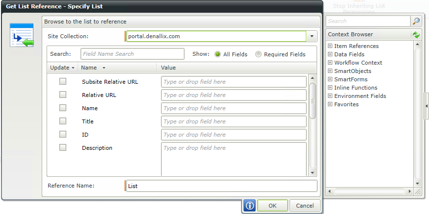 Get List Reference