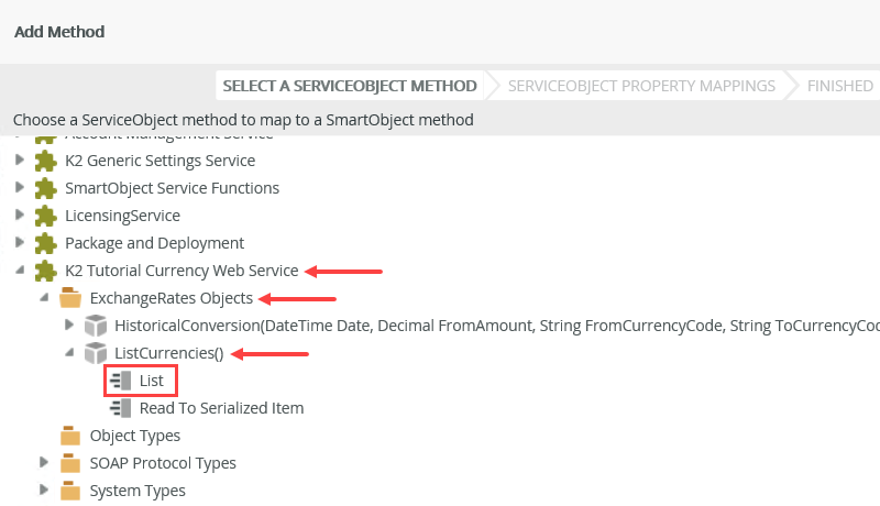 Add Service Object Method