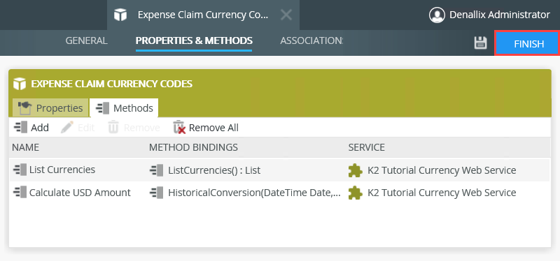 Completed Currency Methods