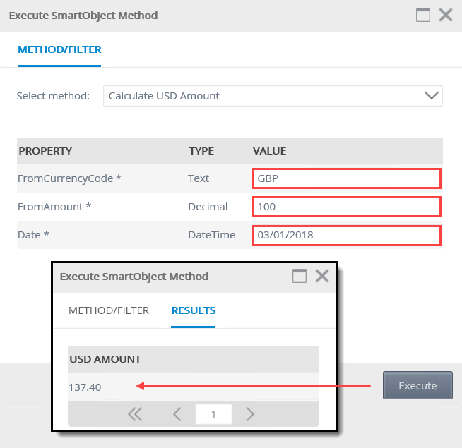 Execute Calculate Method