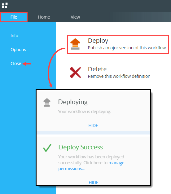 Deploy Workflow