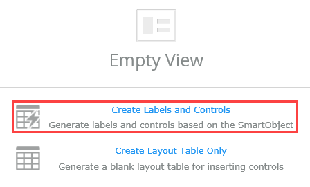 Create Label and Controls