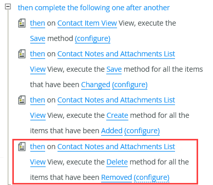 Execute a View Method for Items in a Specific State