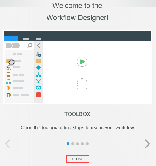 Workflow Designer Splash Screen