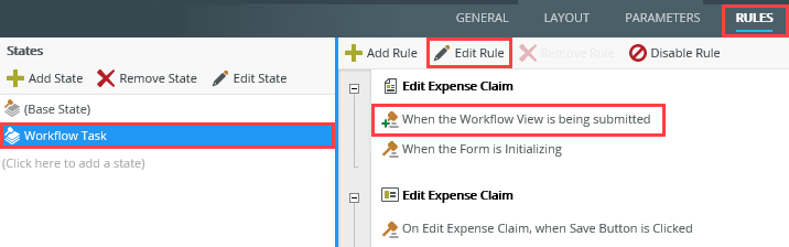 Edit Workflow Rule