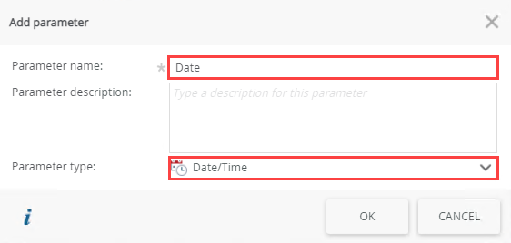 Adding a Parameter