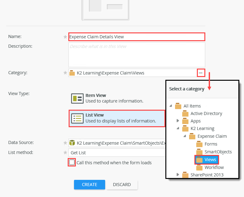 Expense Claim Details View General Settings