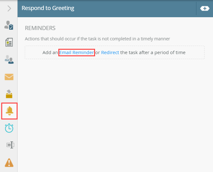 Adding an Email Reminder