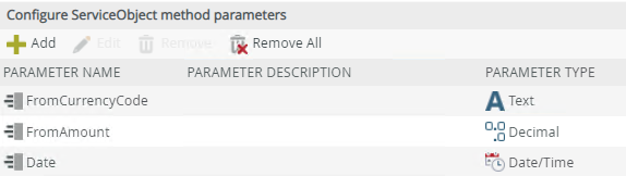 Input Parameters