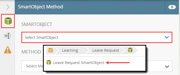 SmartObject Method - Select SmartObject