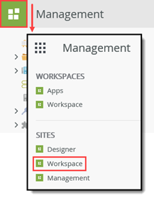 Accessing Sites from K2 Management