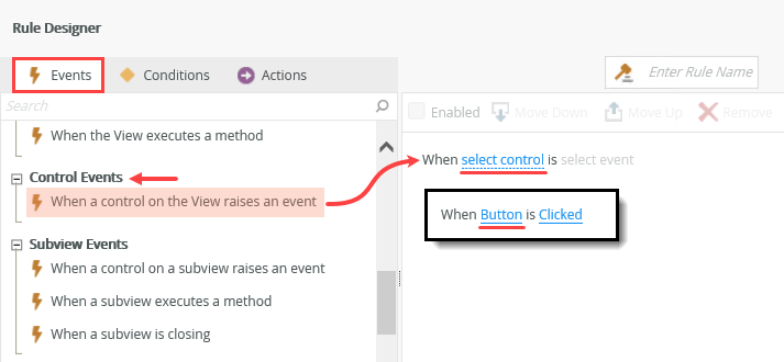 Add Button Clicked Event