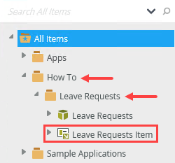 Leave Requests Category