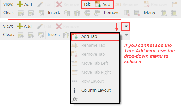 Add Tab