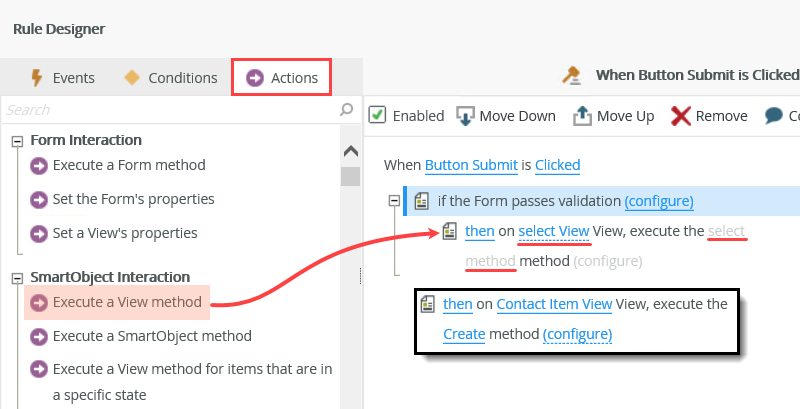 Execute a View Method