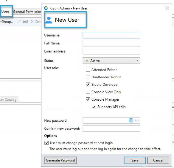Users and Roles in Aerobase/Keycloack and Admin Tool Tool