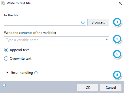 Write to Text File