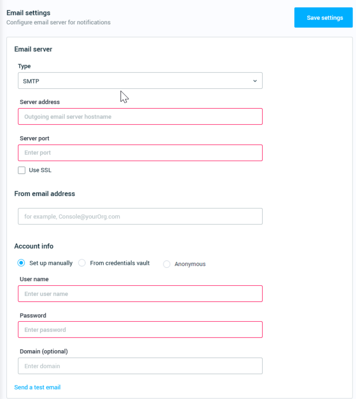 Setting Up the Email Server