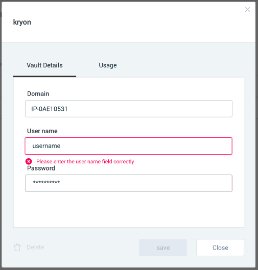 Error Troubleshooting