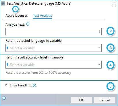 Text Analytics: Detect Language