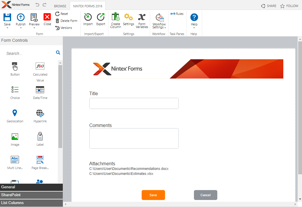 Responsive and classic forms designers